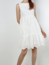 Sophia Eyelet Dress - White